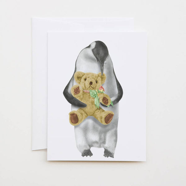 Carta del pinguino imperatore Puck Louy