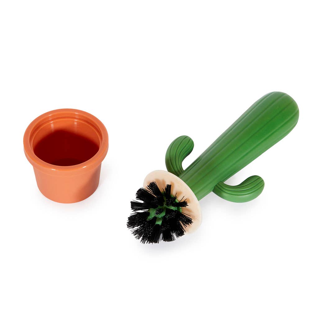 Brosse à vaisselle Cactus Vert