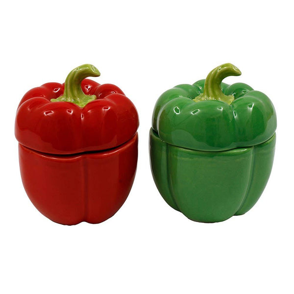 Paprika-Kerzenglas