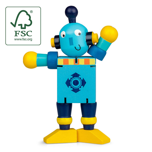 ROBOT FLEXIBLE EN BOIS