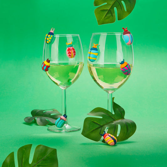 The Beetles Glass Markers