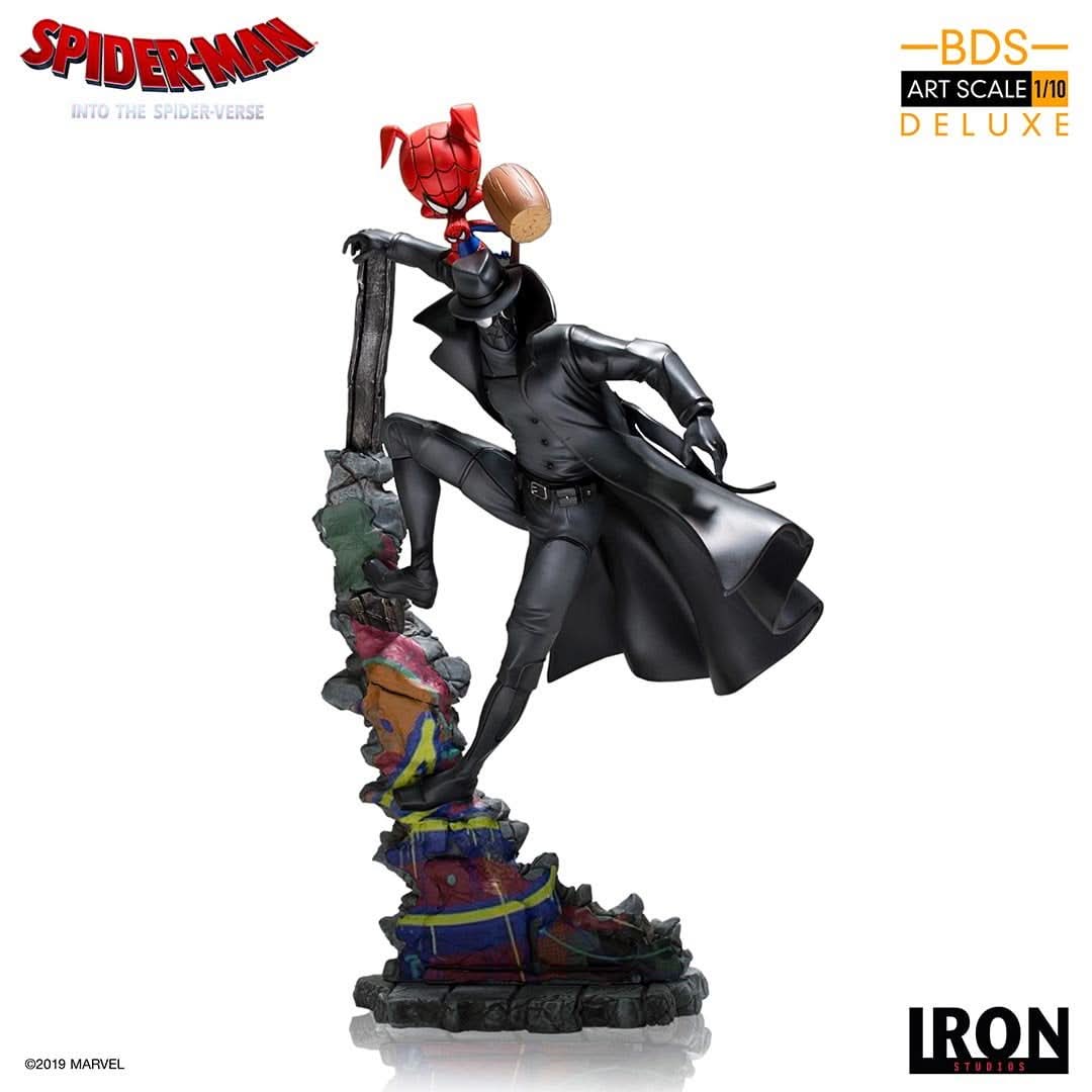 Statue Spider Noir and Spider Ham - Spiderman: Into The Spiderverse - Art Scale 1/10 - Spider-Man