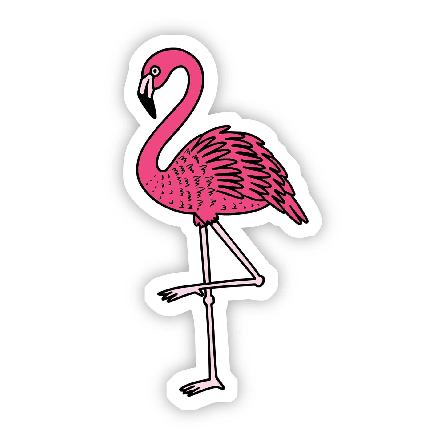 Flamingo aesthetic sticker