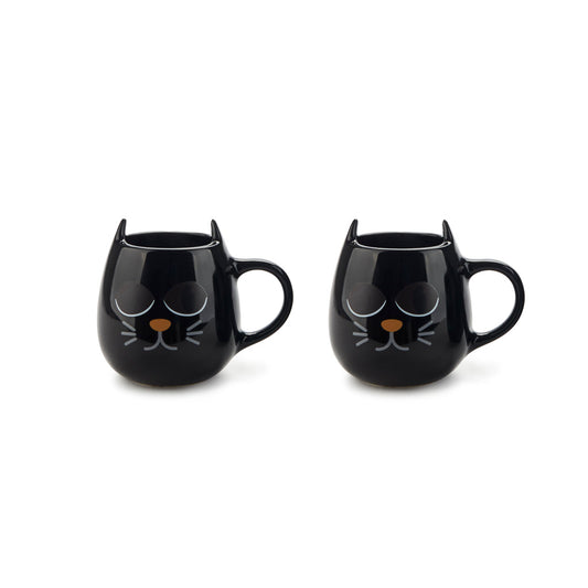 Wake Cat Espresso Coffee cup set