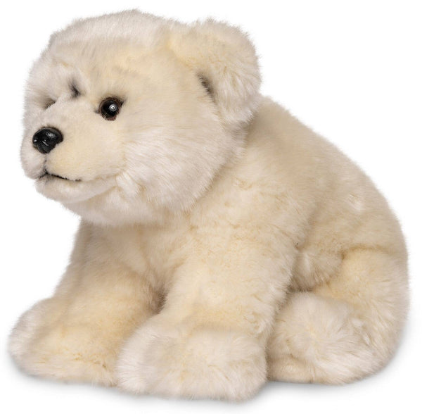Peluche ourson polaire assis Uni Toys
