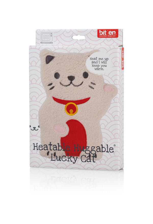 Heatable Huggable Lucky Cat