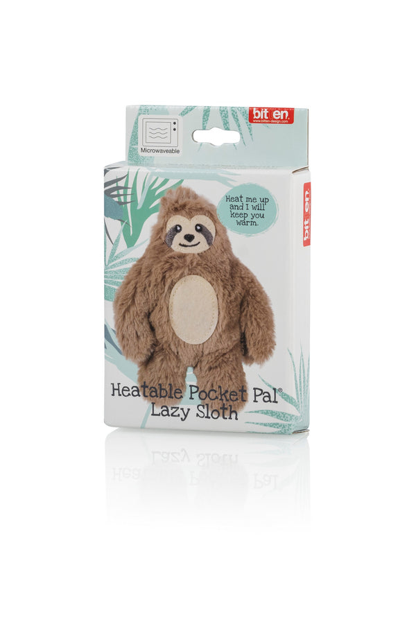 Heatable Pocket Pal Lazy Sloth