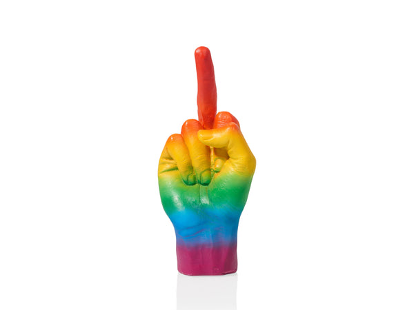 The Finger Sculpture Rainbow