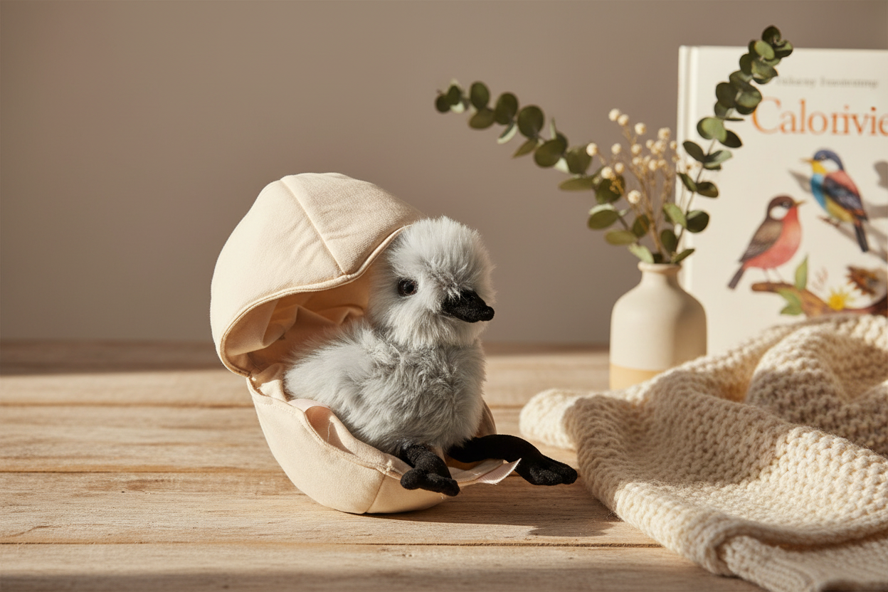 Uovo di peluche del brutto anatroccolo