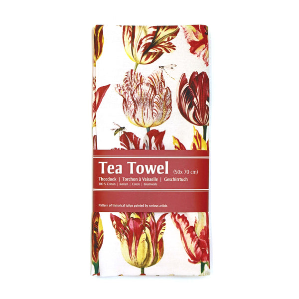 Torchon Jacob Marrel - Tulipes