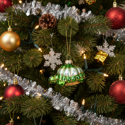 Boule de Noël Tortue