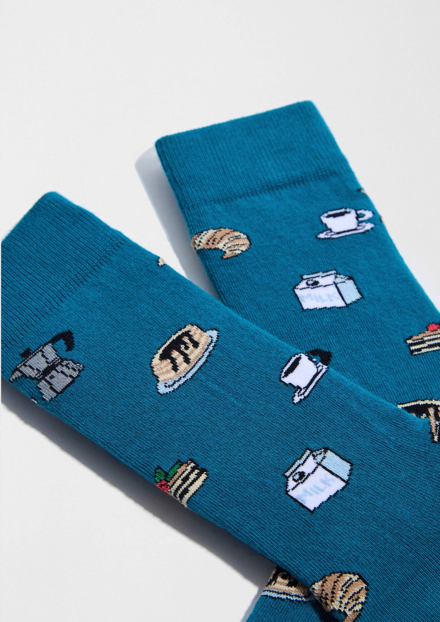BeSweetBreakfast Green - 100% Organic Cotton Socks