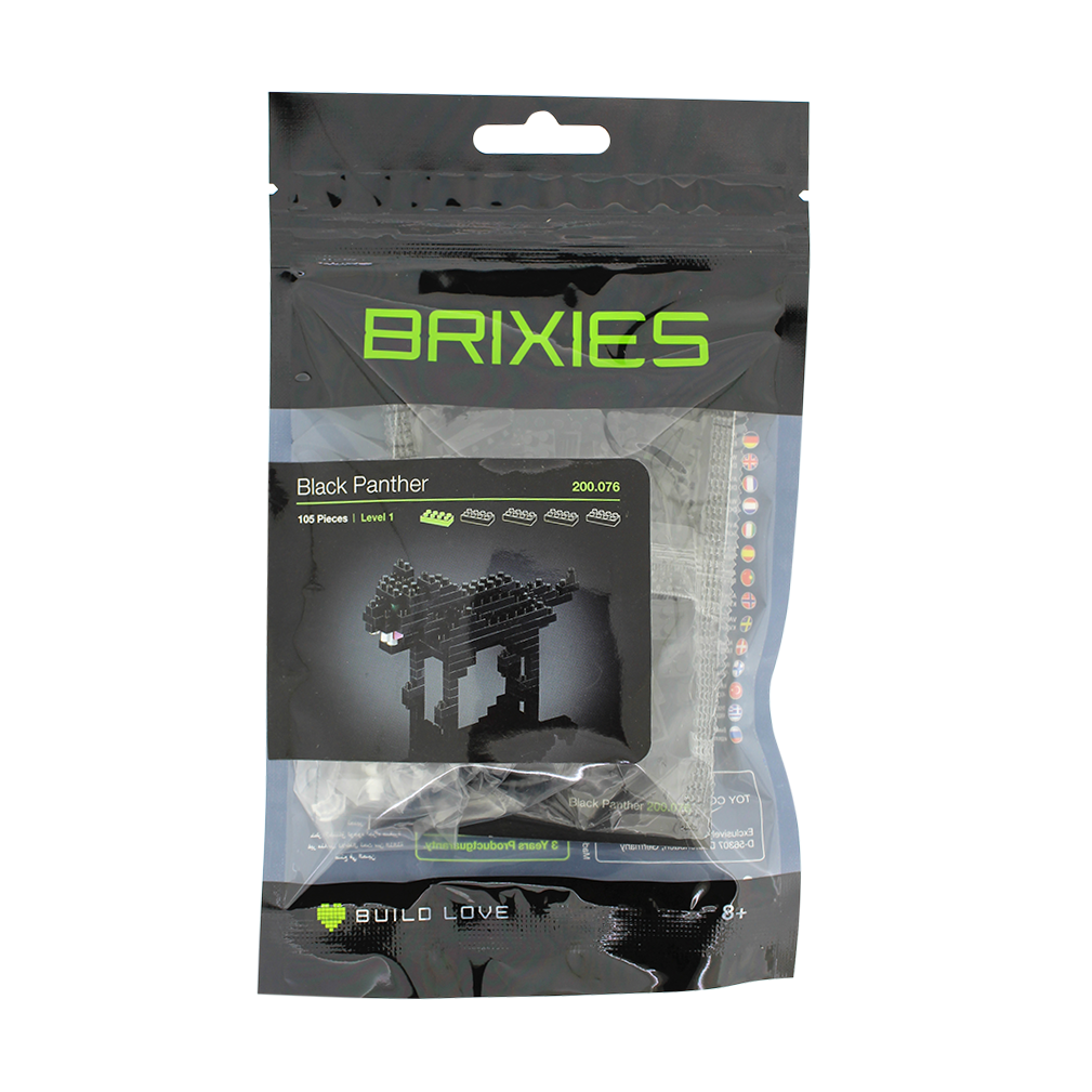 BRIXIES Schwarzer Panther