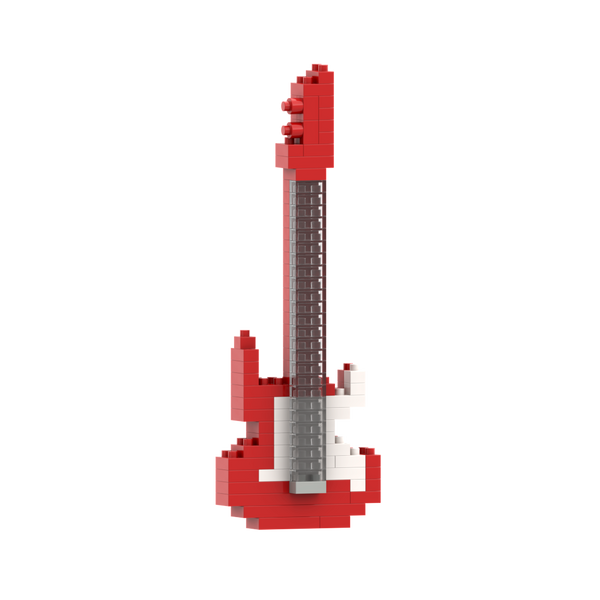 BRIXIES E-Gitarre rot