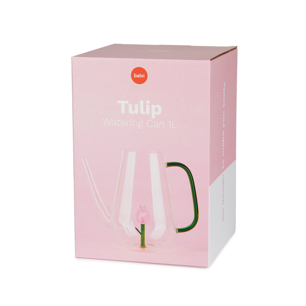 Botanical Tulip Watering Can