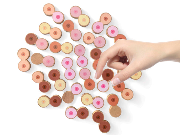 Boob Domino Game, set of 28