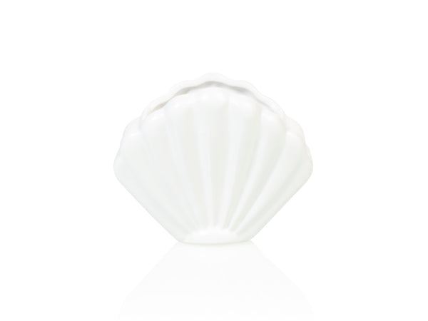 Shell Planter Small White