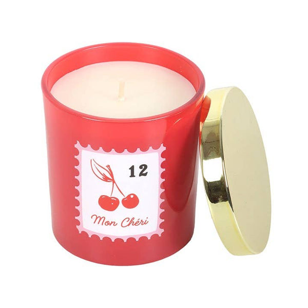 Bougie Saint-Valentin Fleur de Cerisier « Mon Cheri »