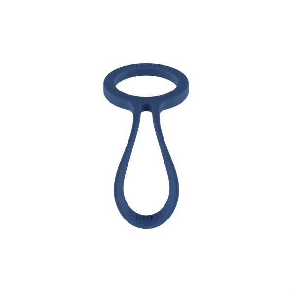 Attache pour bouteille - Marine