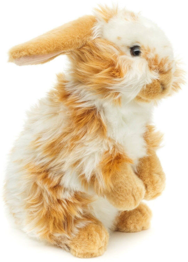 Peluche Lapin tête de lion, debout (doré) Uni Toys