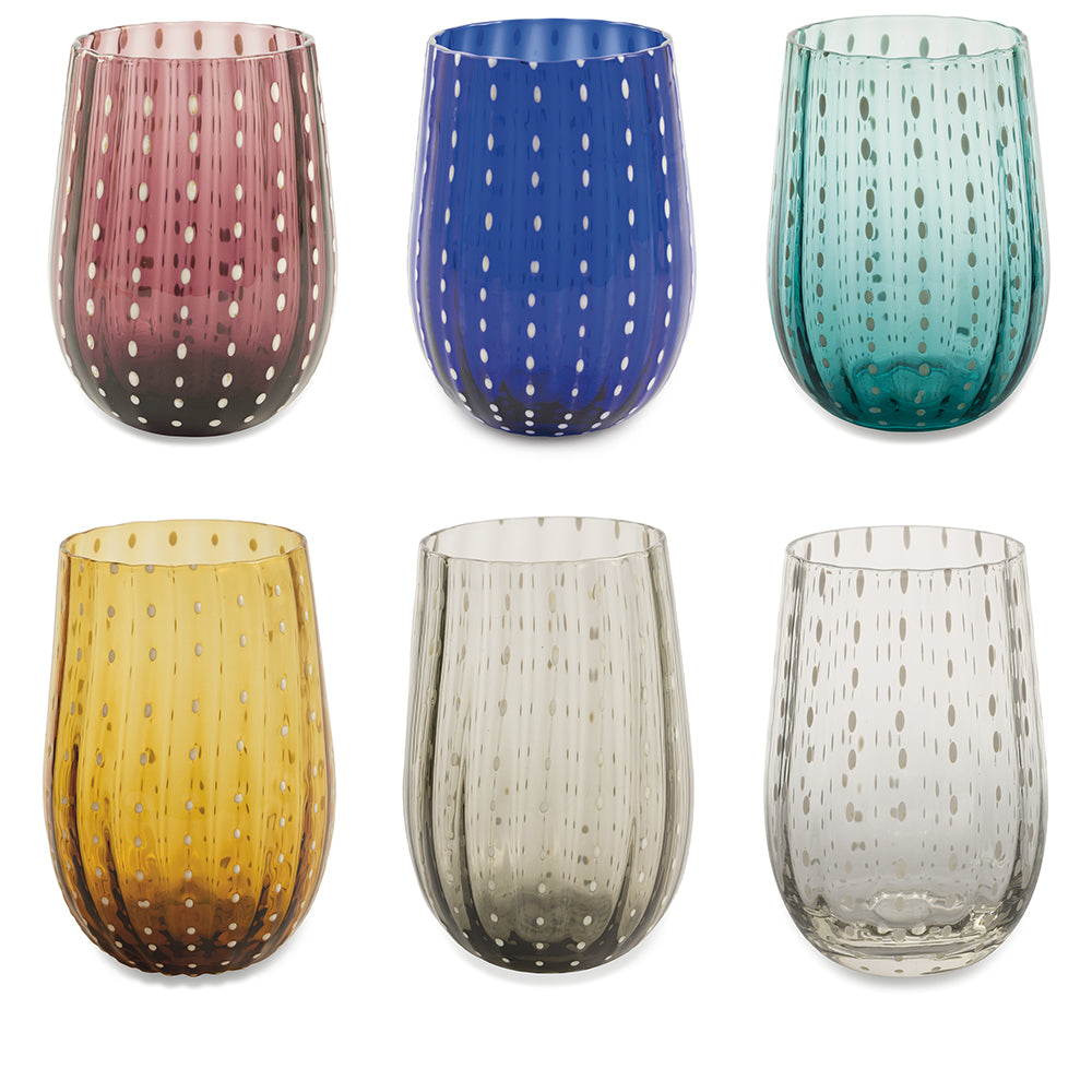 SHIRAZ SET OF 6 WATER GLASSES # - 2197744