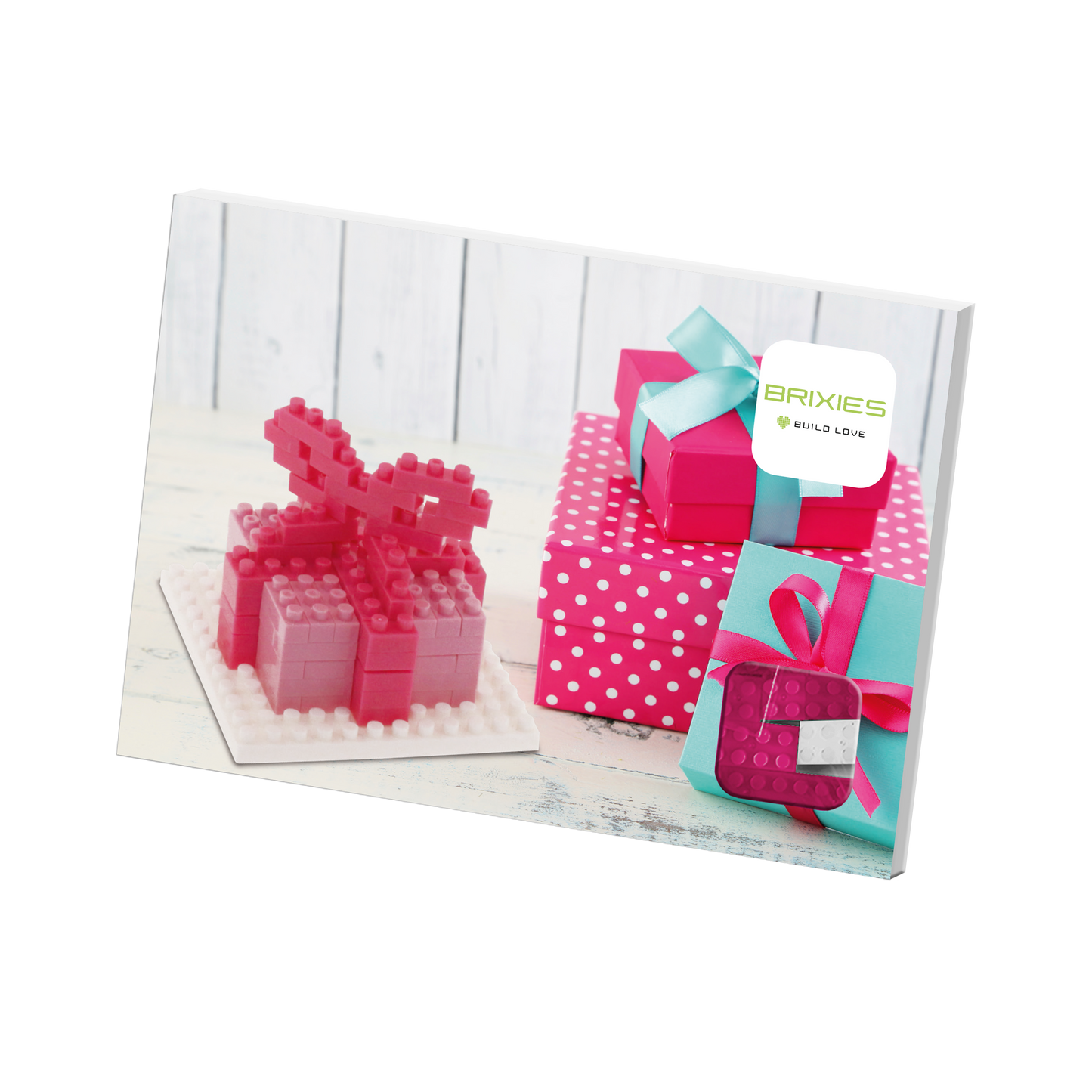 BRIXIES Postkarte Geschenk