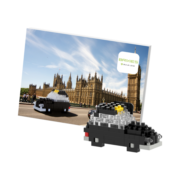 BRIXIES Postkarte London Taxi