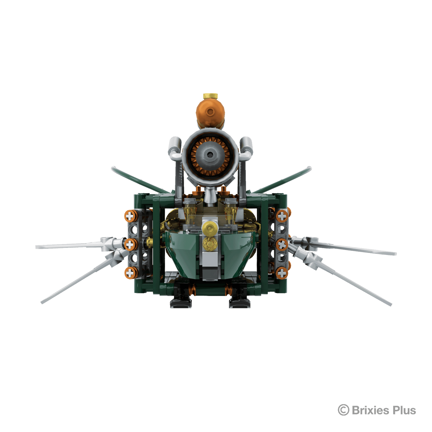 BRIXIES Plus Steampunk Dragonfly