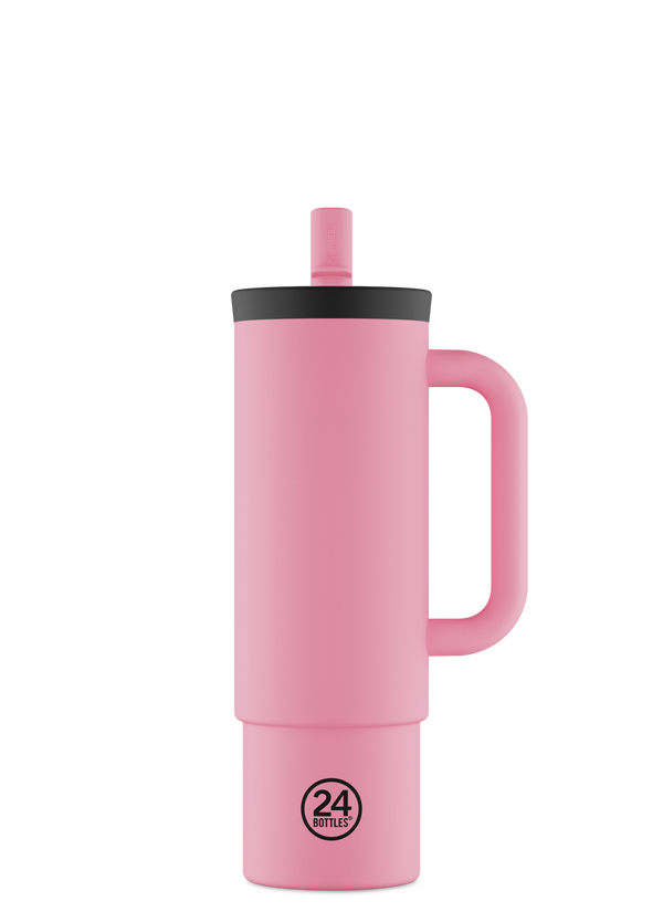 Gobelet à paille "Straw Cup" - Flamingo 800ml