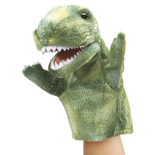 Marionnette à main Petit T-Rex 2997/ Petit T-Rex Folkmanis réaliste
