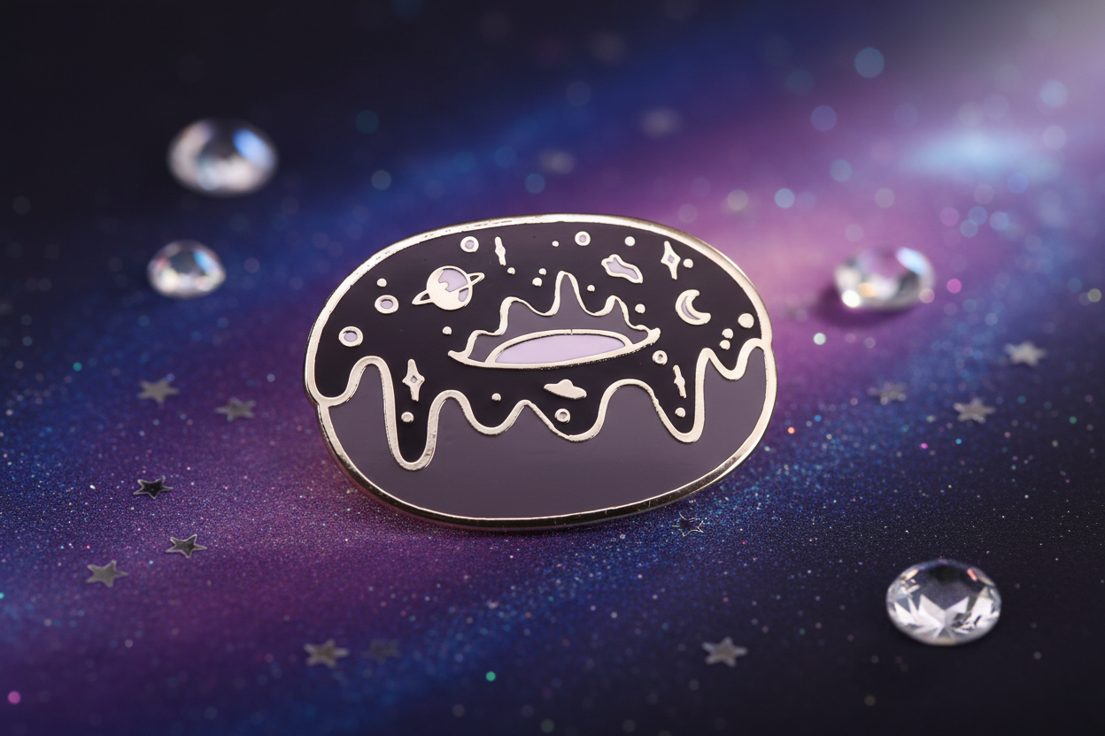 Galactic Donut Pin
