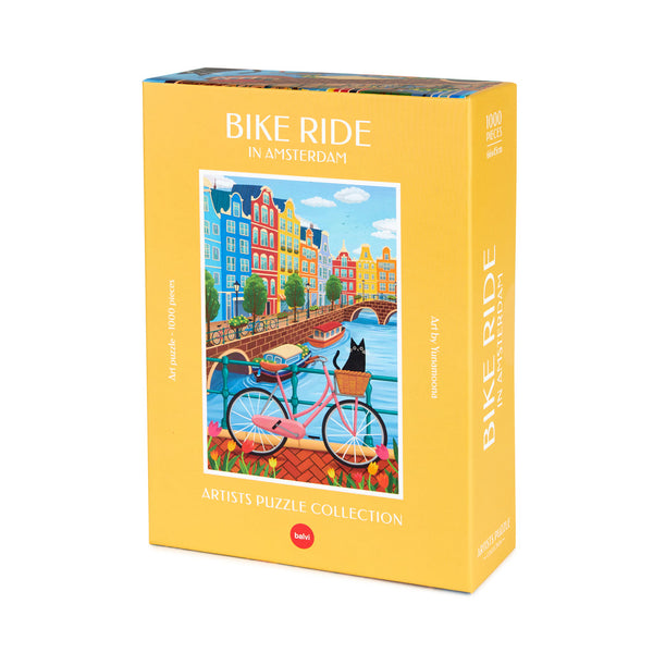 Puzzle Bike Ride in Amsterdam