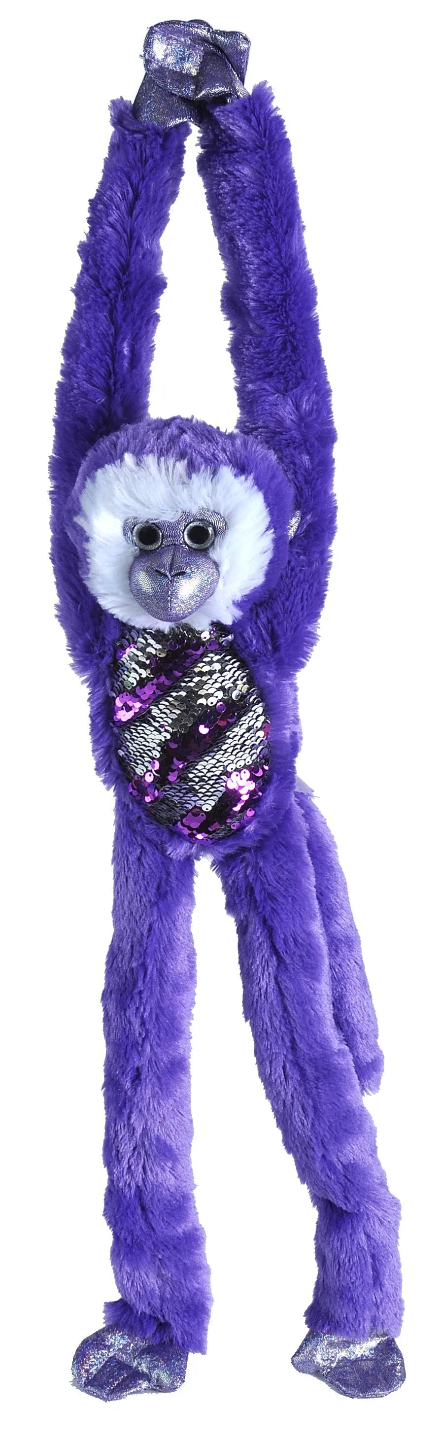 Wild Republic - Sequin Purple Monkey Stuffed Animals