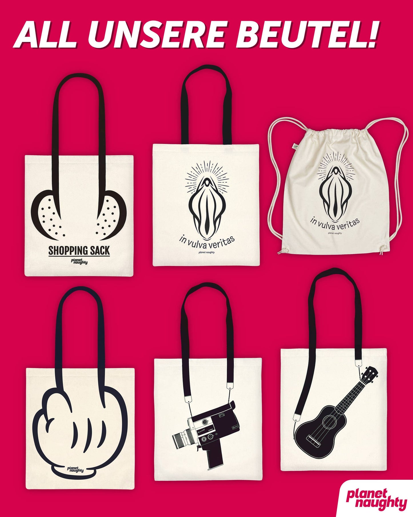 Bolsa de mano "Que te jodan"