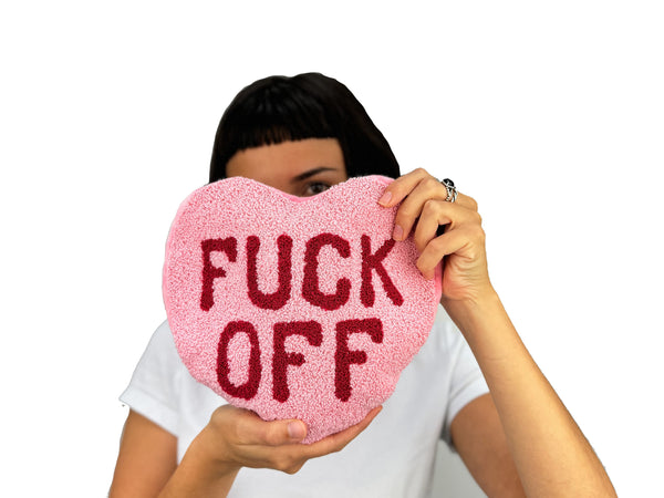 Heatable Huggable Fuck Off Heart