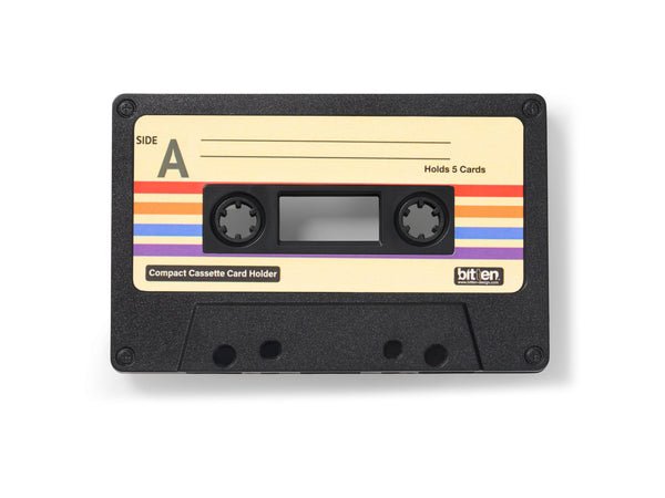 Porte-Cartes Cassette Noir – Bitten