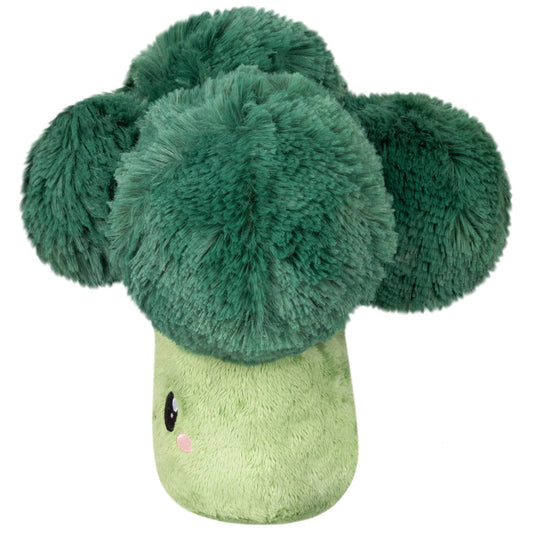 Mini brócoli de peluche aplastable