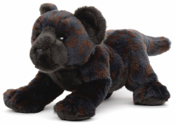 Panthère noire assise - peluche Uni Toys