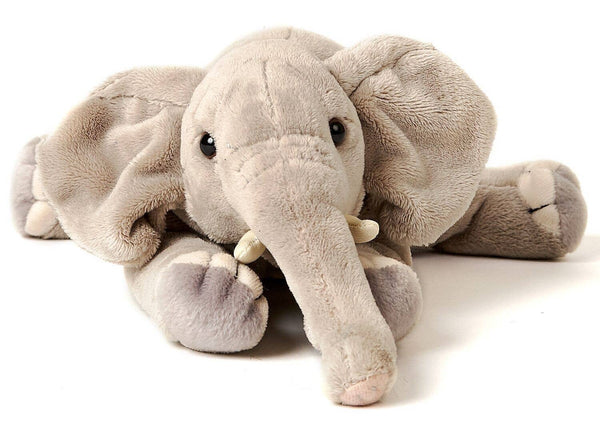 Peluche éléphant couché Uni Toys