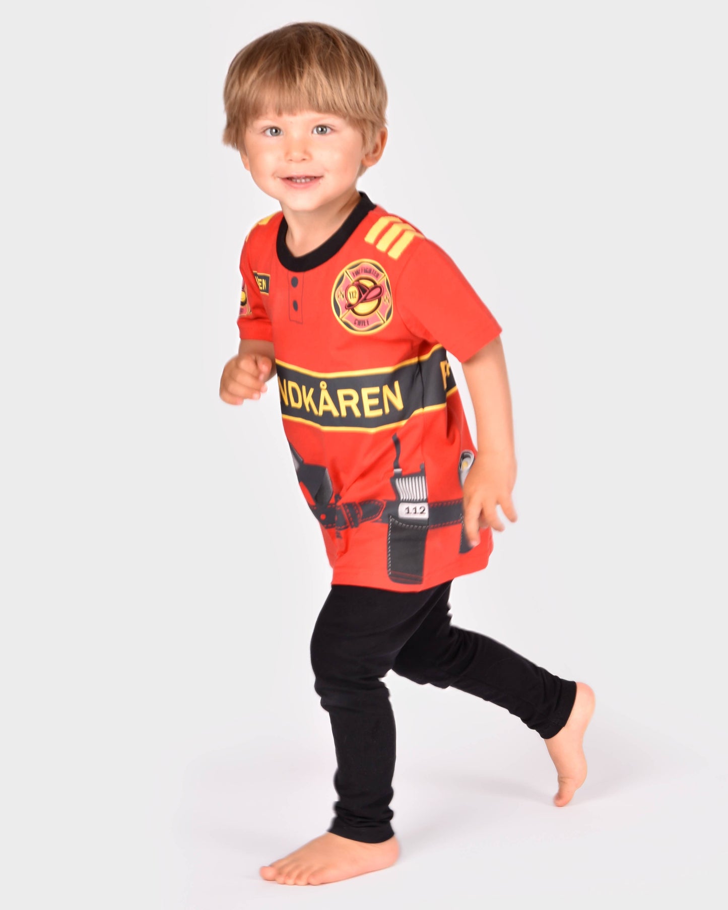 T-shirt Fire-Fighter en coton biologique 98-104 Cl