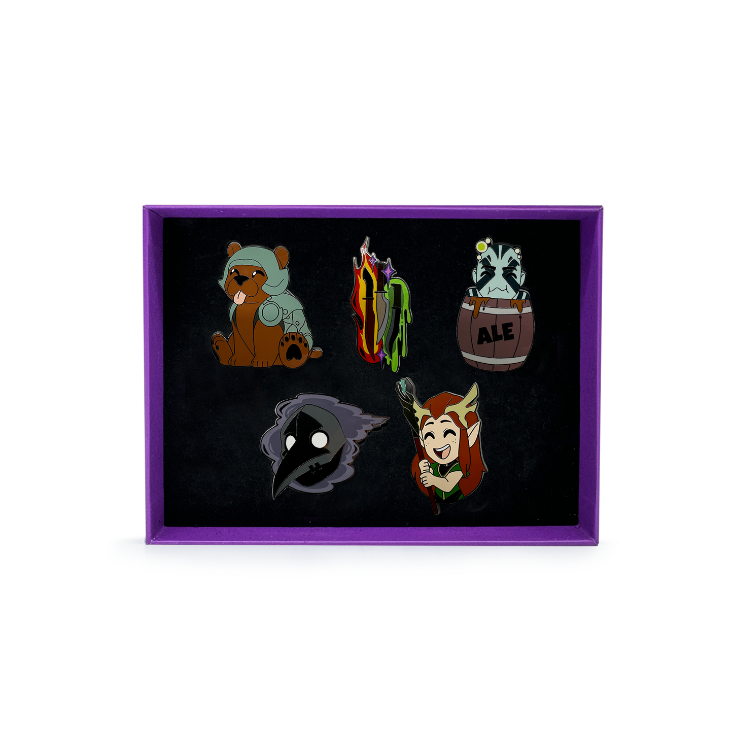 The Legend of Vox Machina Pin Set 2