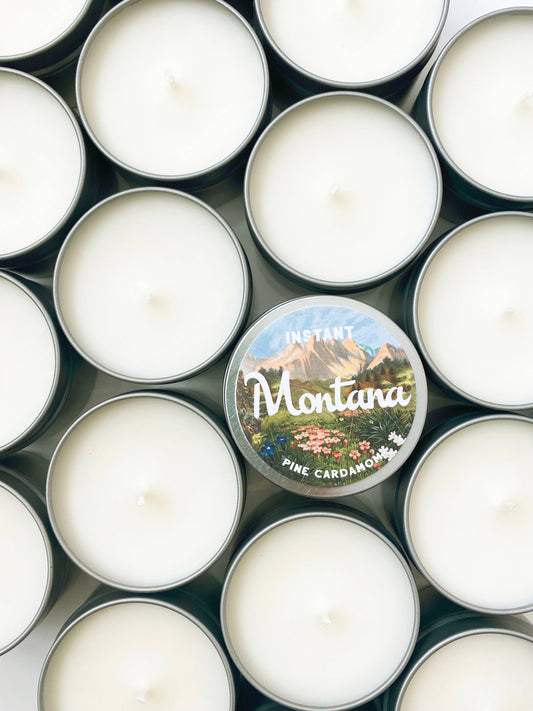 Instant Montana scented candle