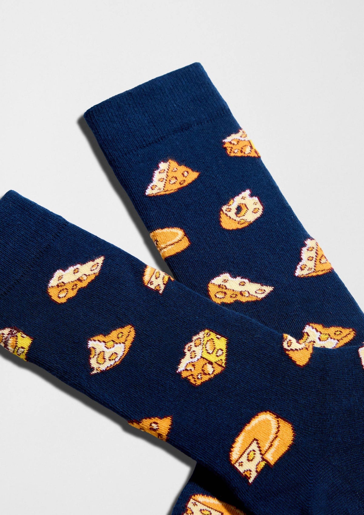 BeCheese Navy - Chaussettes 100 % coton biologique: Azul / 41/46