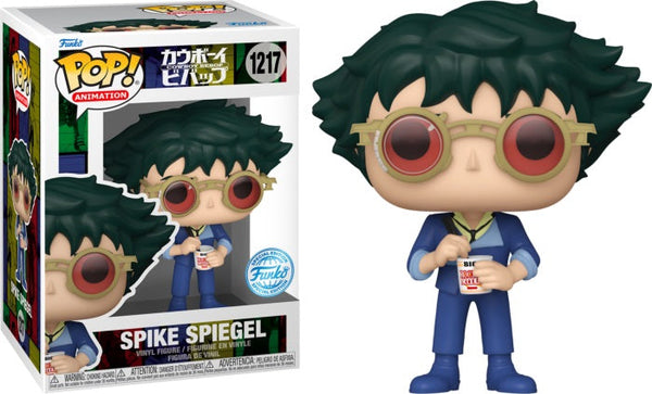 Funko Spike Spiegel avec Nouilles (SE) – Cowboy Bebop