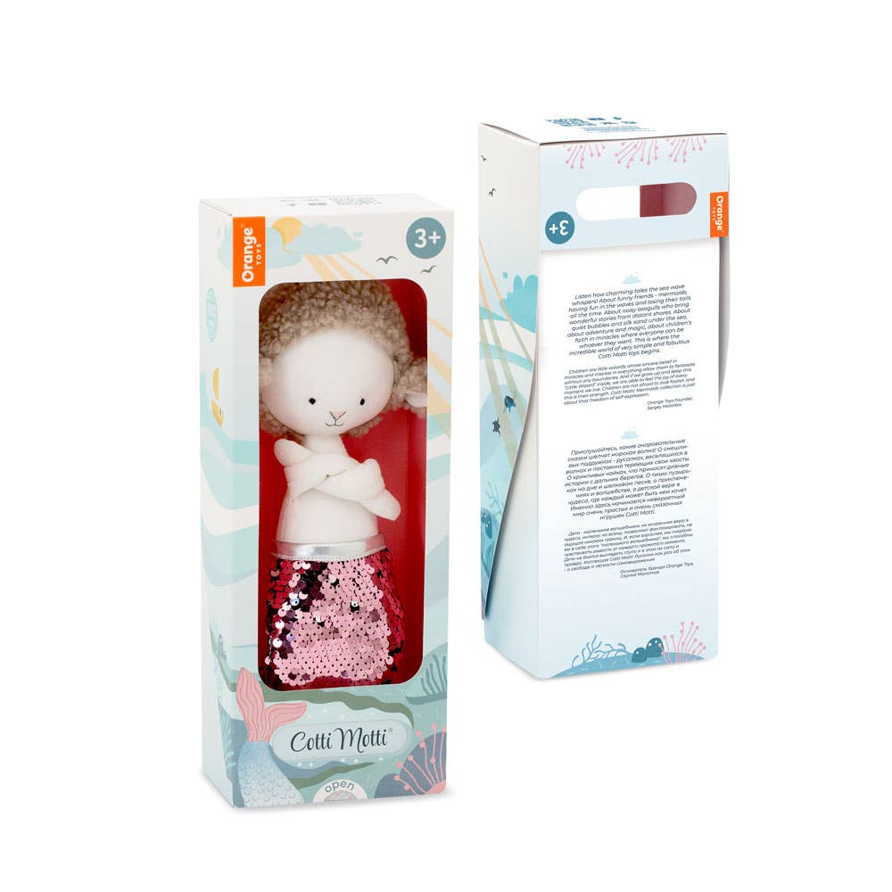 Cotton plush, Zoe The Sheep: Mermaid-29cm-3+