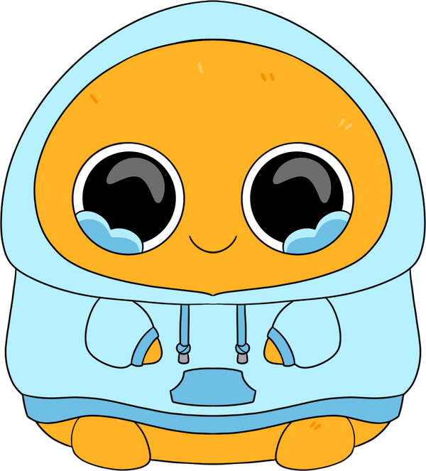 Sad Nuggie Plush (9in)