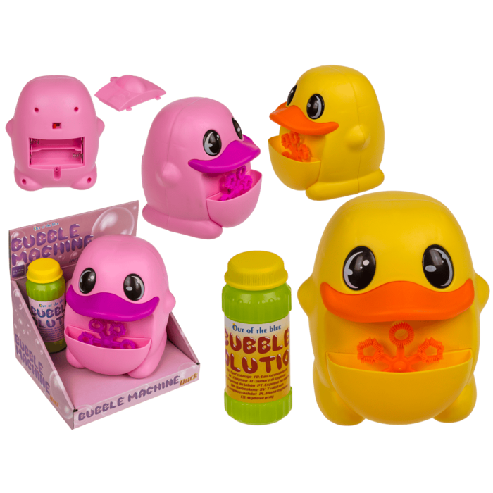 Máquina de burbujas de pato