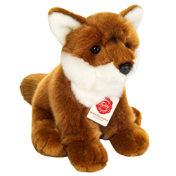Peluche Renard Assis - Teddy Hermann
