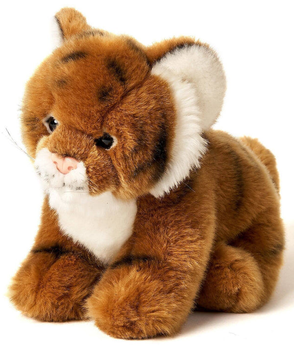 Tigre assis - 19 cm (hauteur) - peluche Uni Toys