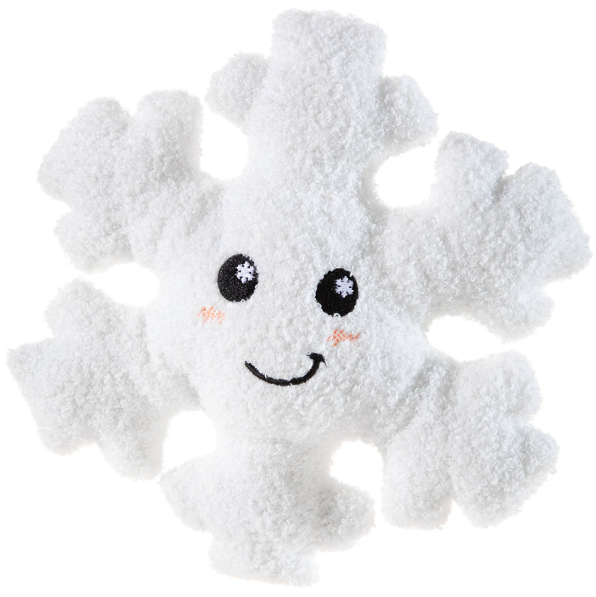 KuMa Plüschkissen Schneeflocke — 27 cm